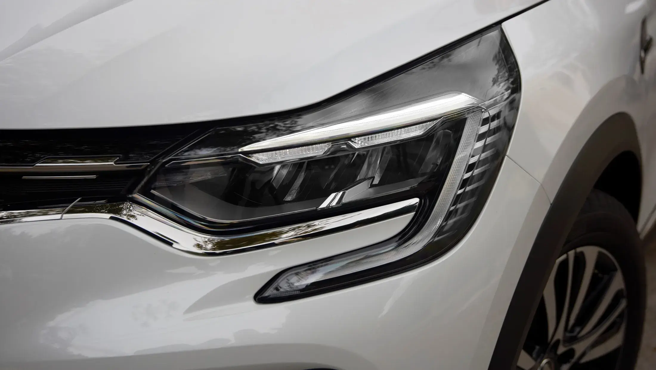 Renault Captur lichtsignatuur