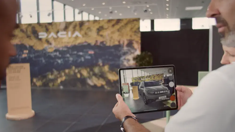 Dacia augmented reality-app